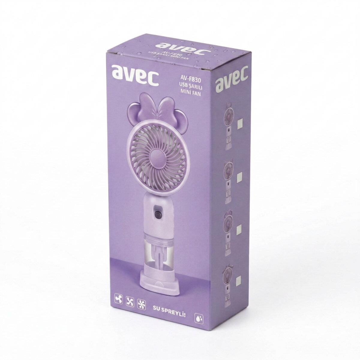 AVEC AV-F830 SU SPREYLİ USB MİNİ FAN