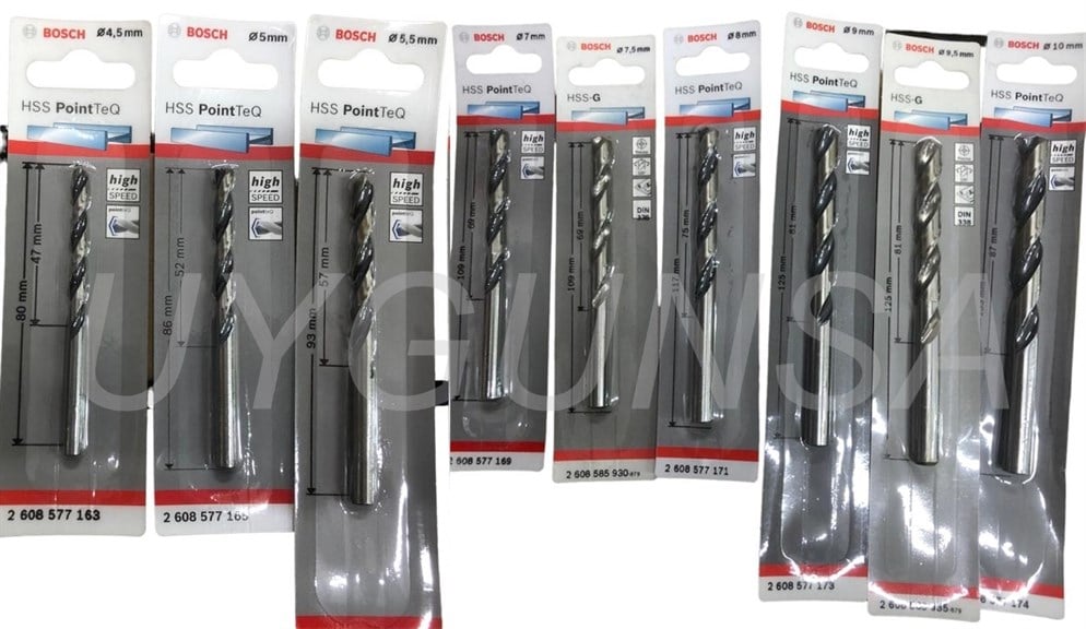 Bosch Hss Metal Matkap Ucu (Din 338) 1'li