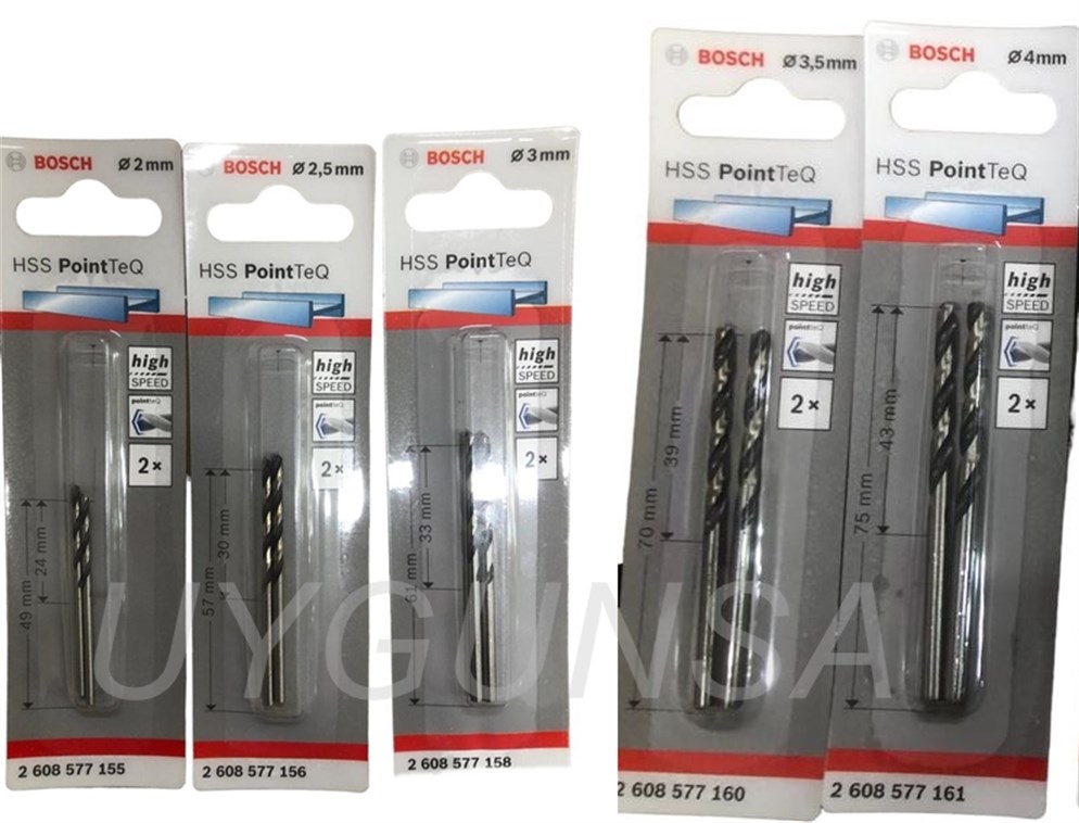 Bosch Hss Metal Matkap Ucu (Din 338) 2'li