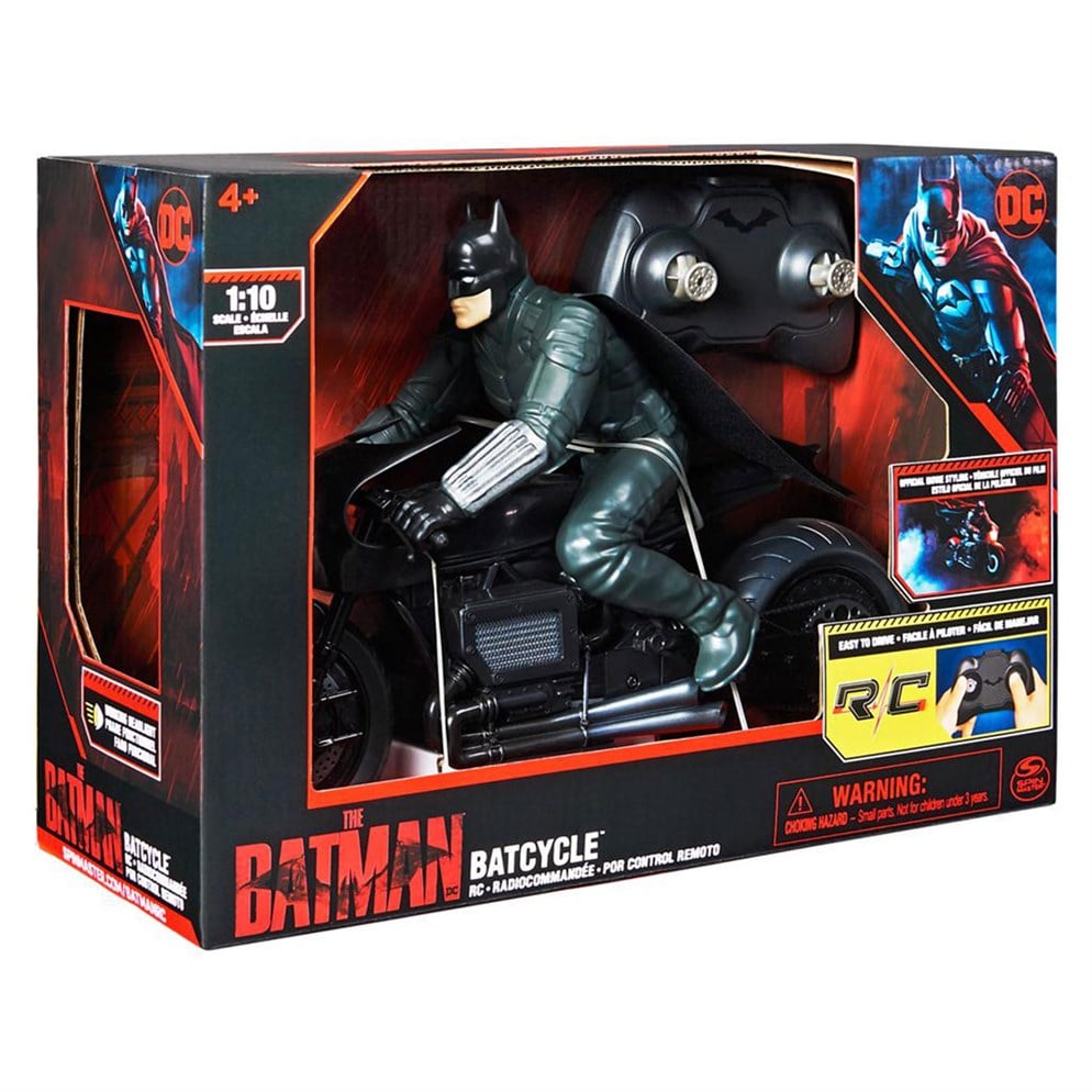 DC Comics Kumandalı Batman Batcycle 6060490