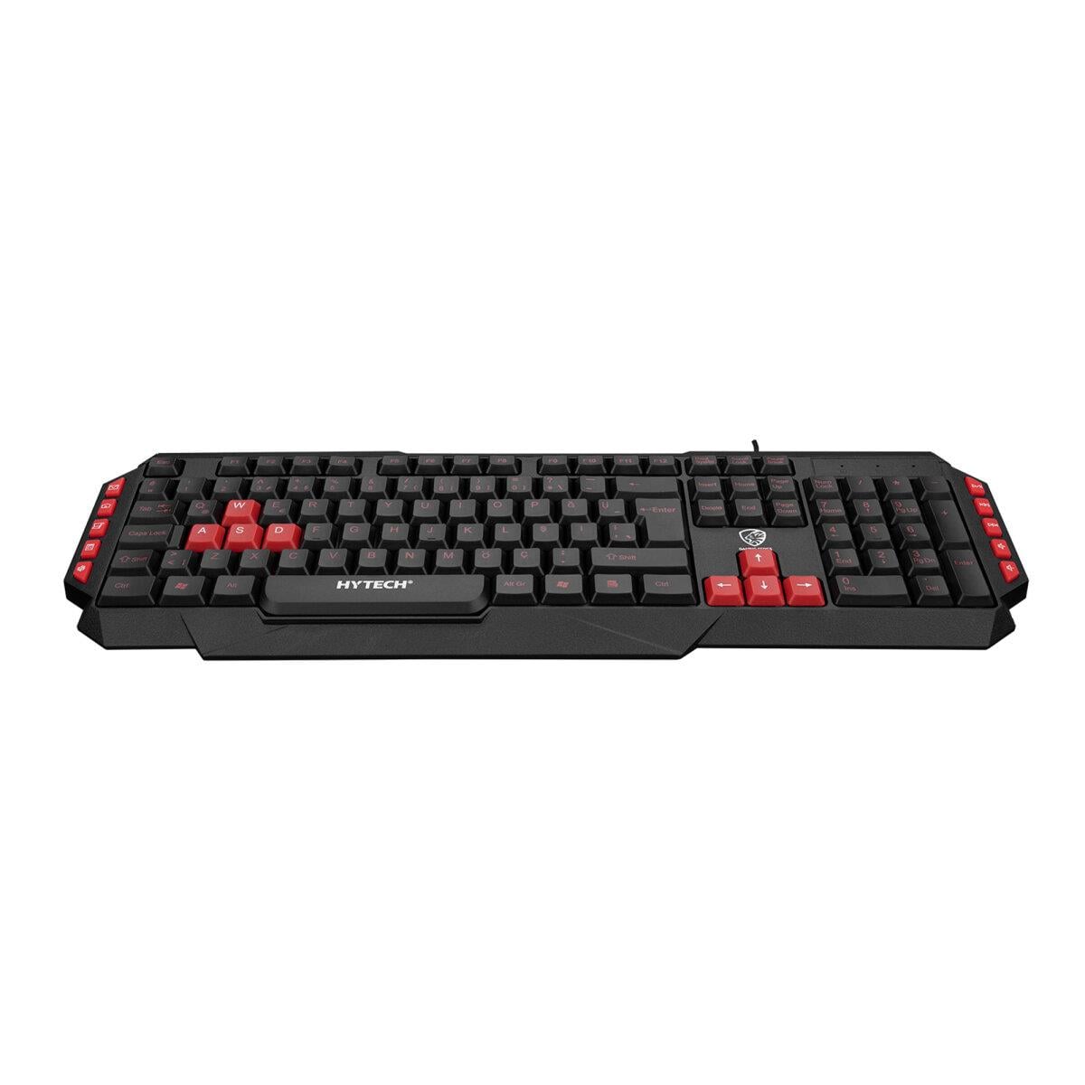 HYTECH HYK-46 GAMY SİYAH USB Q OYUNCU KLAVYESİ