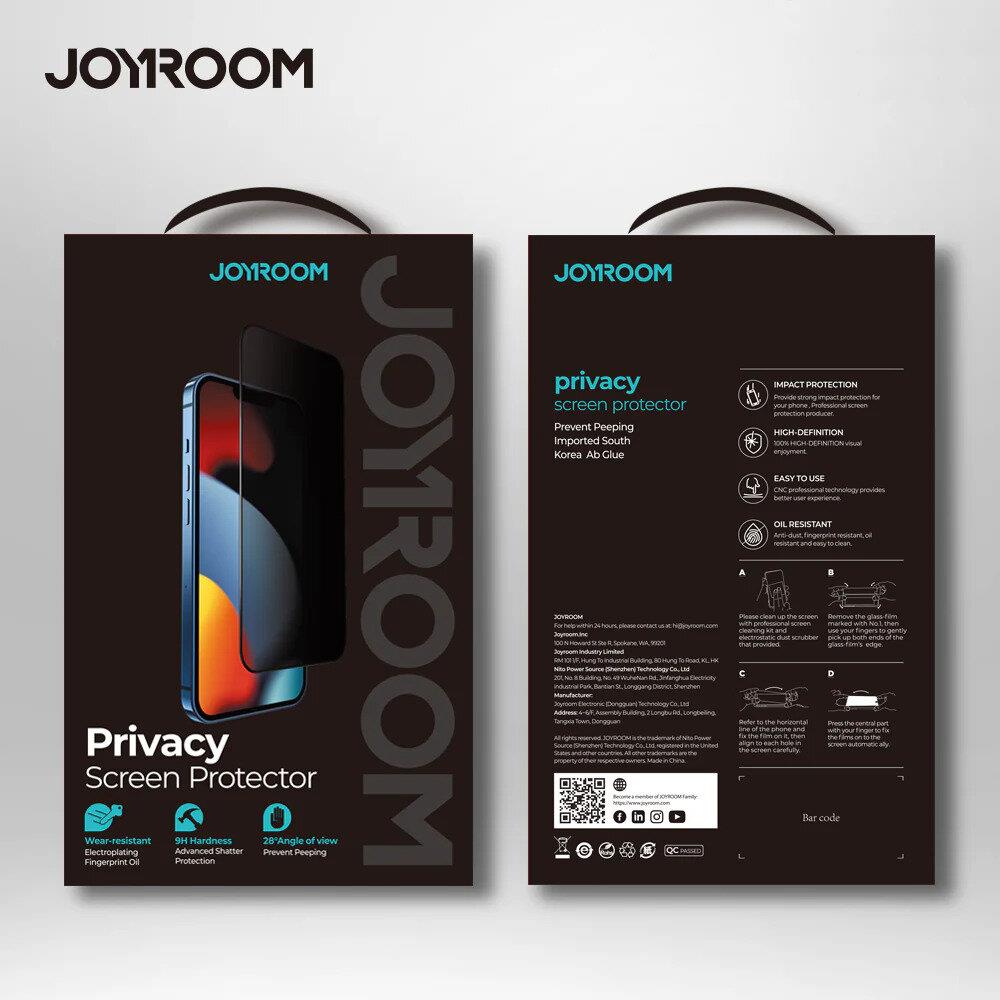JOYROOM JR-P02 TEMPERED GLASS IP14 PRO PRIVACY