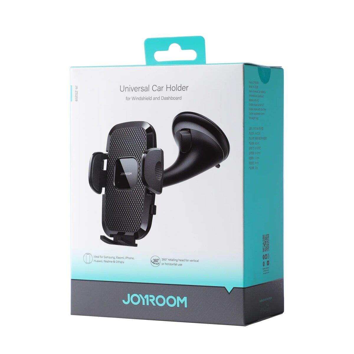 JOYROOM JR-ZS259 MECHANICAL CAR HOLDER BLACK