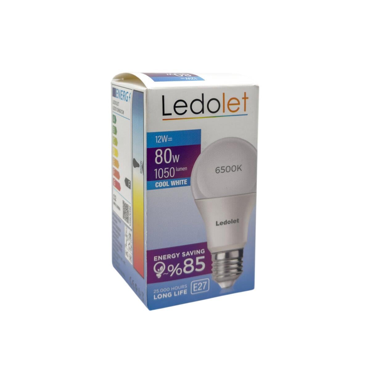 LEDOLET 12W BEYAZ AMPUL