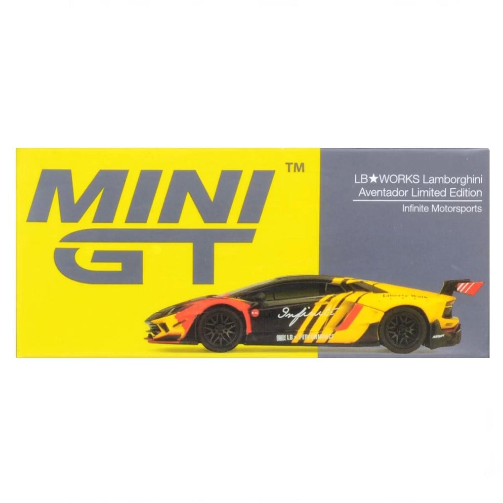 Mini GT 1:64 LB Works Lamborghini Aventador Limited Edition