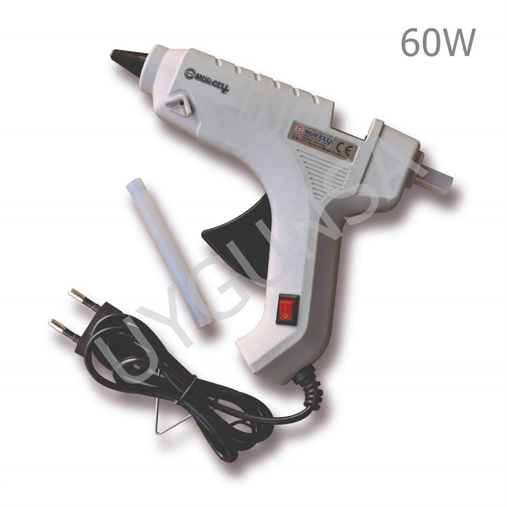 Murcell Silikon Tabancası Anahtar Düğmeli 20W-40W-60W-100W