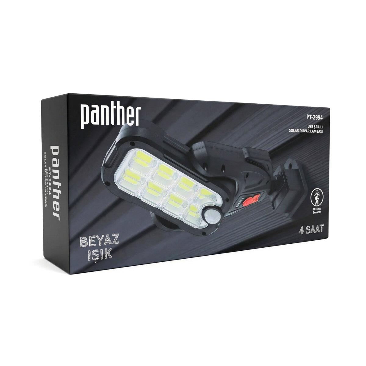 PANTHER PT-2994 SOLAR LED DUVAR LAMBASI