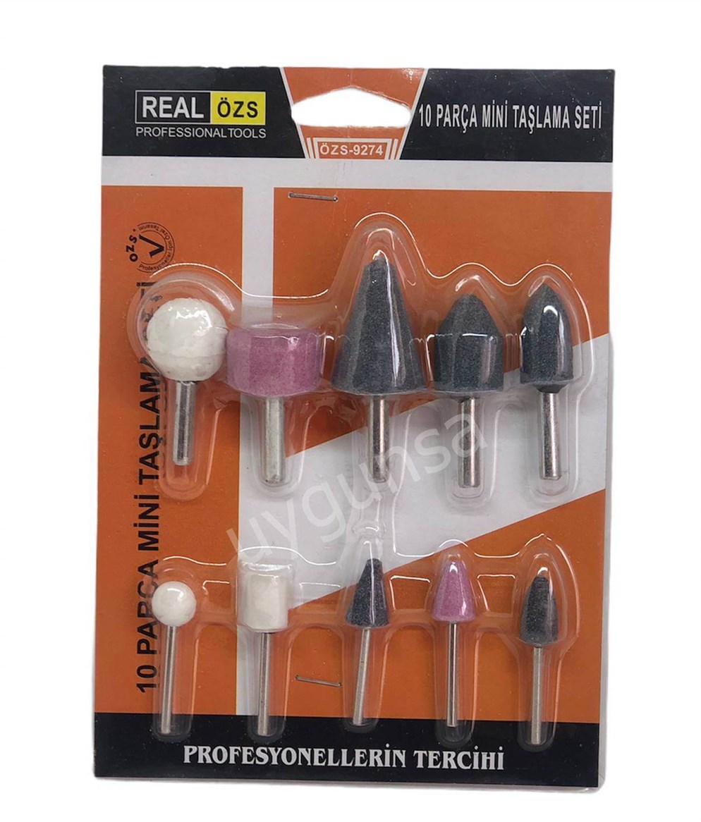 Realözs 10 Parça Mini Taşlama Uçları  Seti
