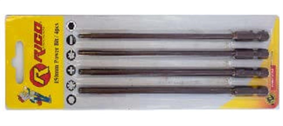 Rico 4 Parça Torx Bits 150mm