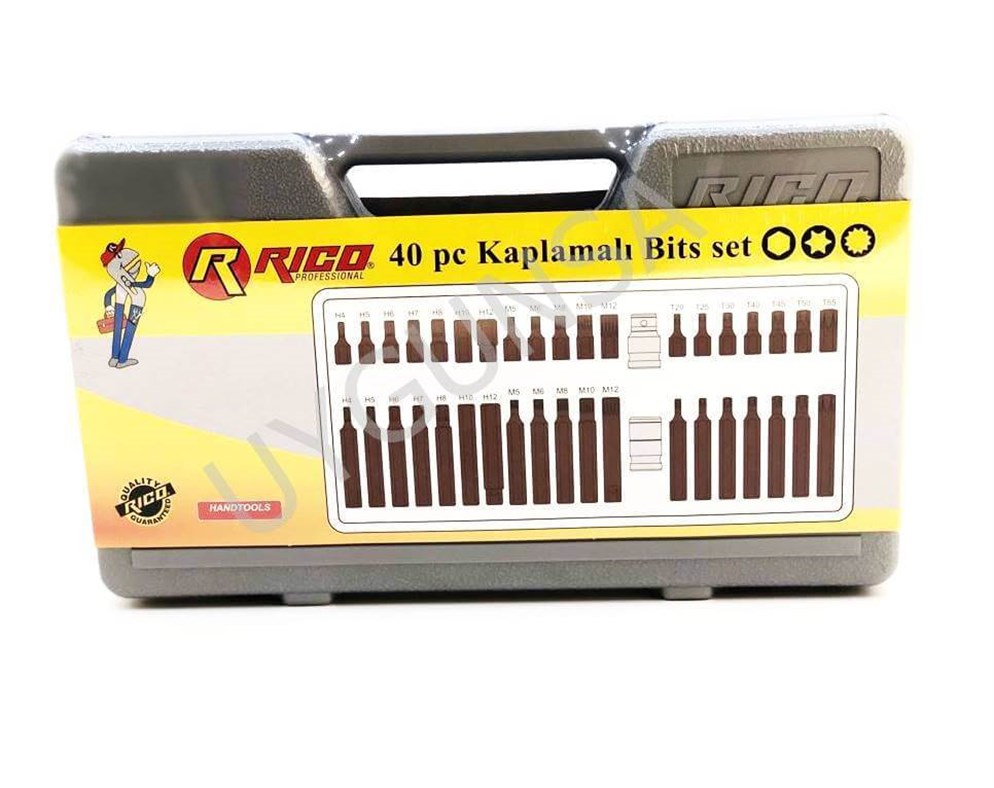 Rico 40 Parça Tornavida Power Bits Seti