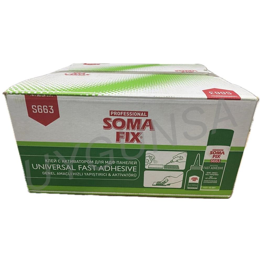 Somafix S663 24 Adet Genel Amaçlı Hızlı Yapıştırıcı 200ML - 50GR