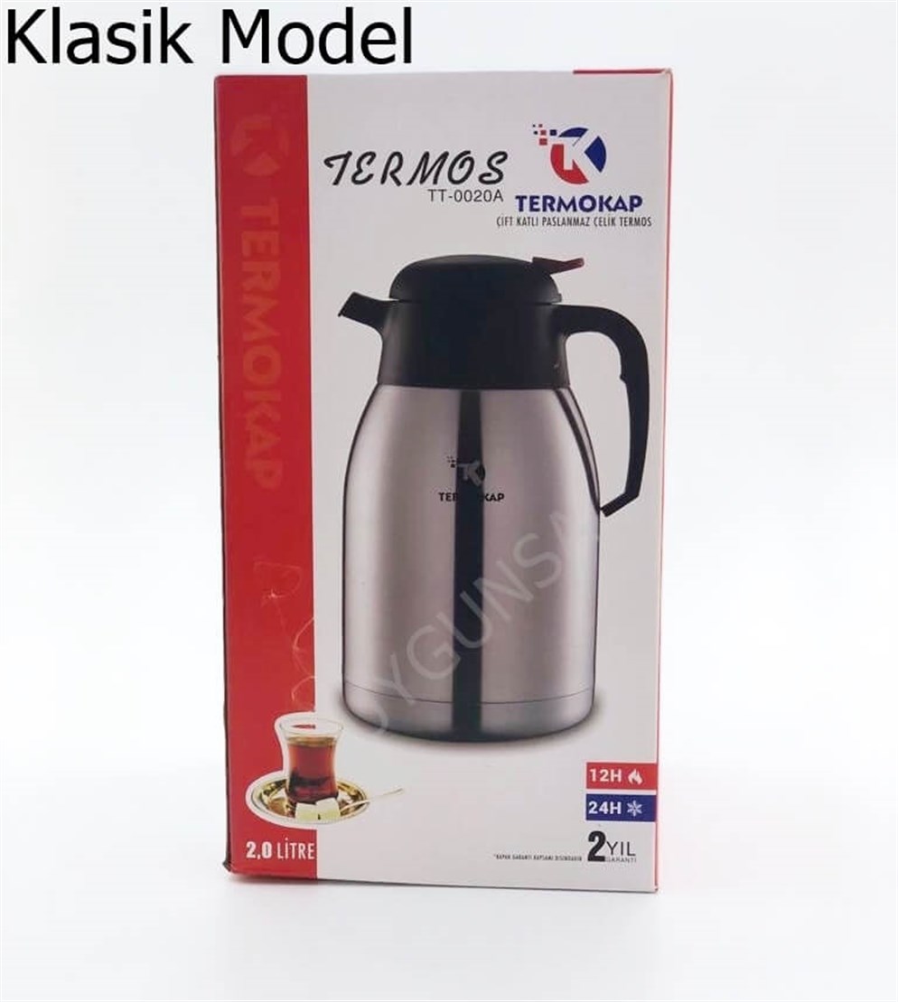 Termokap 2.0 LT Çift Katlı Paslanmaz Çelik İçecek Termos