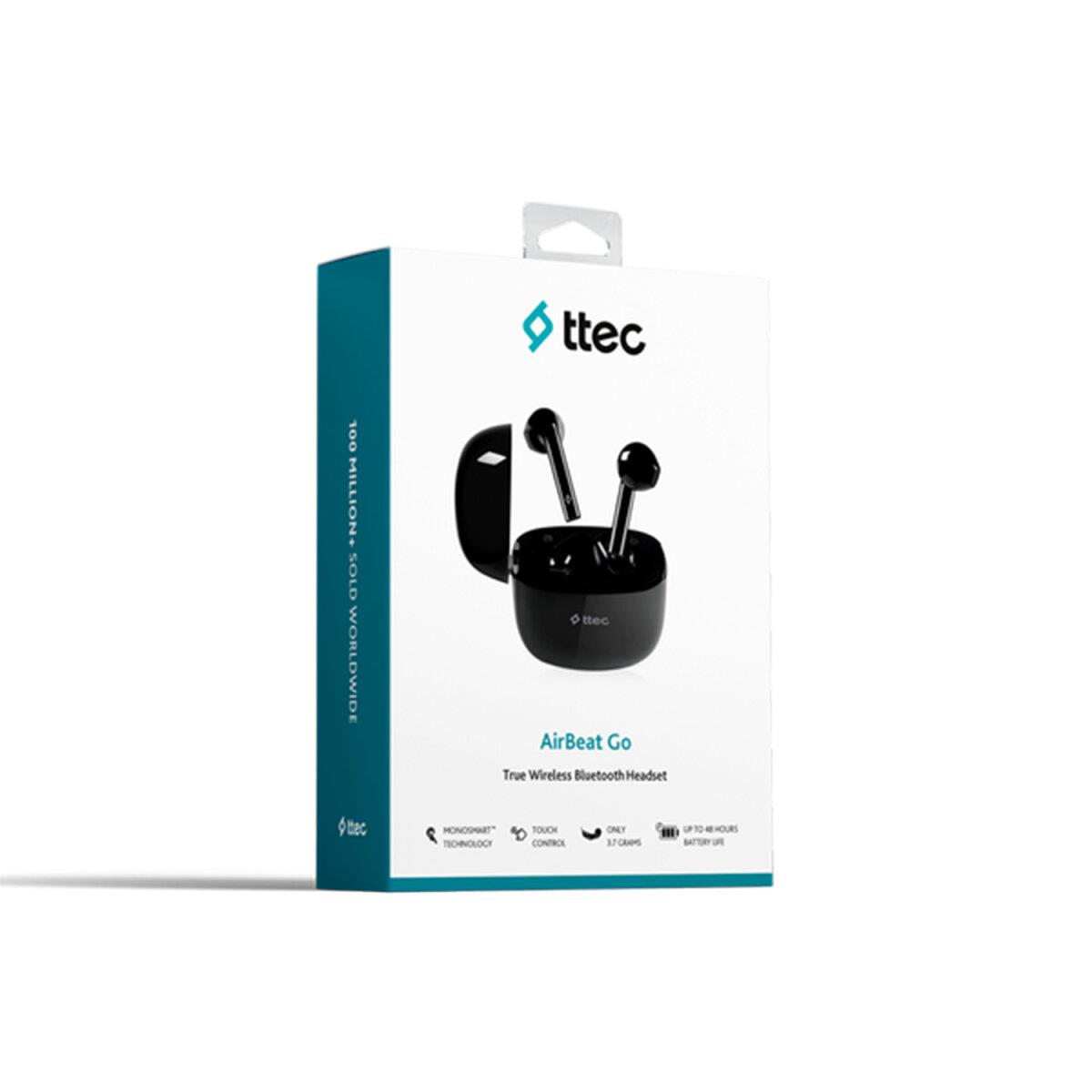 TTEC 2KM141S AIRBEAT GO TWS BLUETOOTH KULAKLIK SİYAH