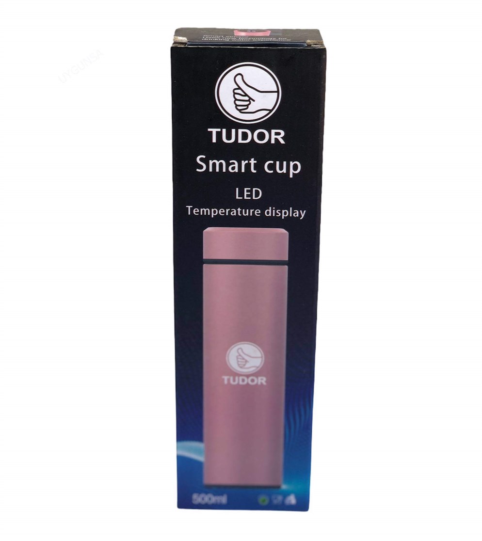 Tudor Led Dokunmatik Ekran Derece Göstergeli Çelik Termos - Matara