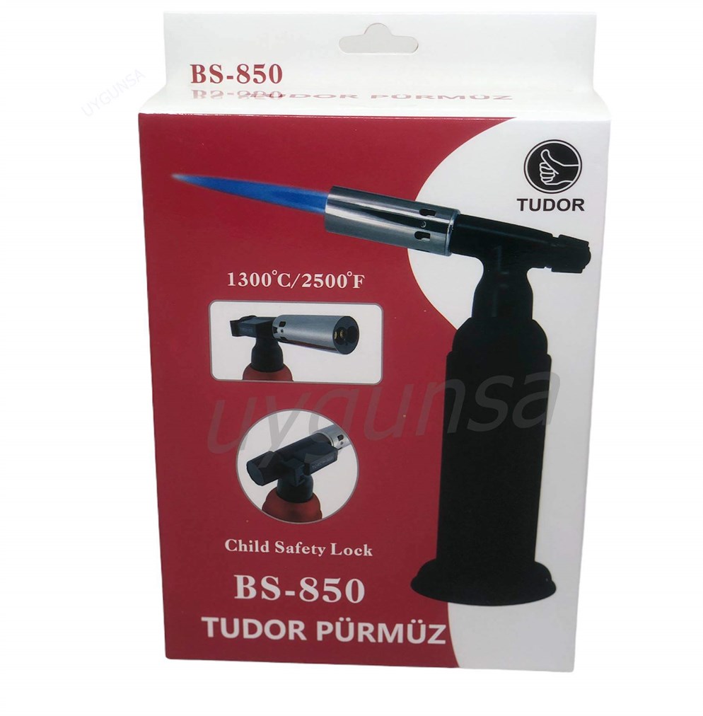 Tudor Prof. BS-850 Doldurulabilir Pürmüz Alev Çakmak 