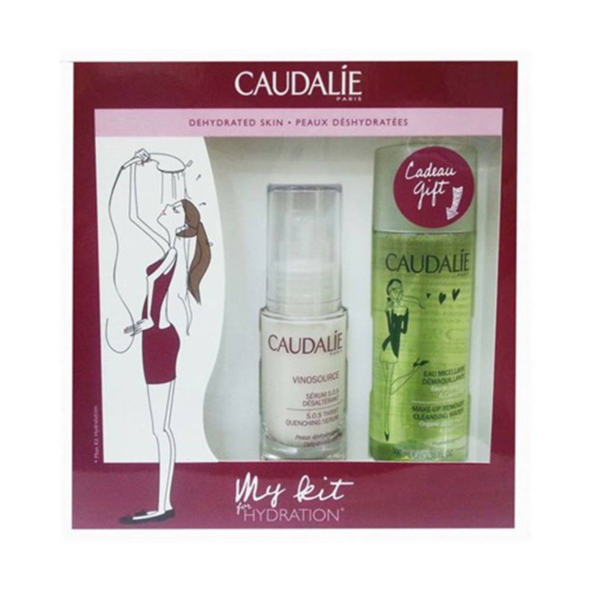 Caudalie Dehydrated Skin Peaux Deshydratees My Kit Hydration