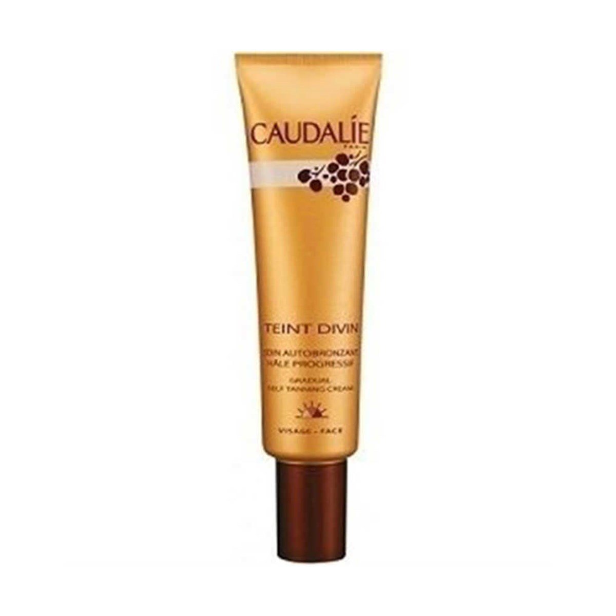 Caudalie Teint Divin Self Tanner Face 30 ml - Renklendirici Nemlendirici Yüz Kremi