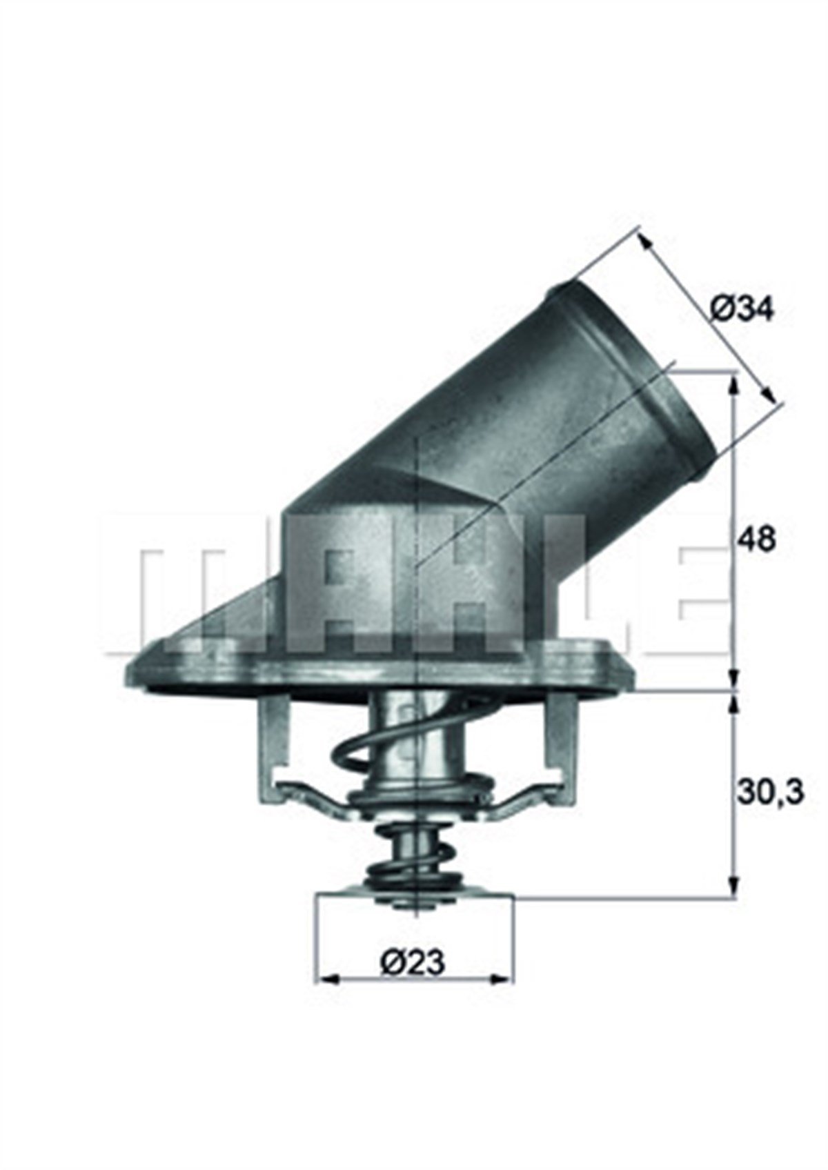 Opel Corsa C 1.0 / 1.2 Termostat MAHLE