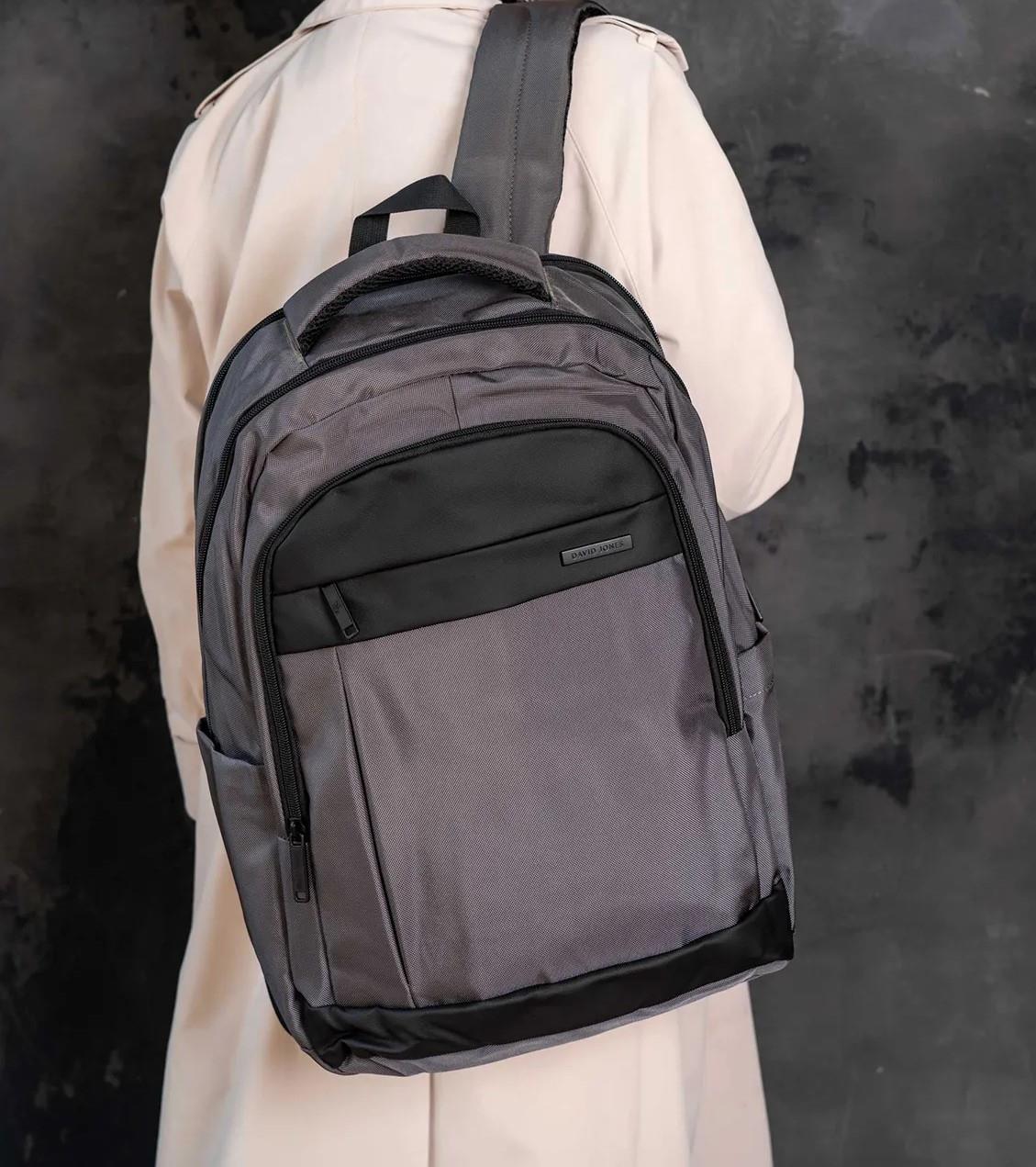 DAVID JONESErkek Sırt Çantası Koyu Gri