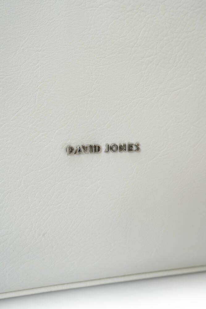 DAVID JONESKadın Omuz Çantası Beyaz