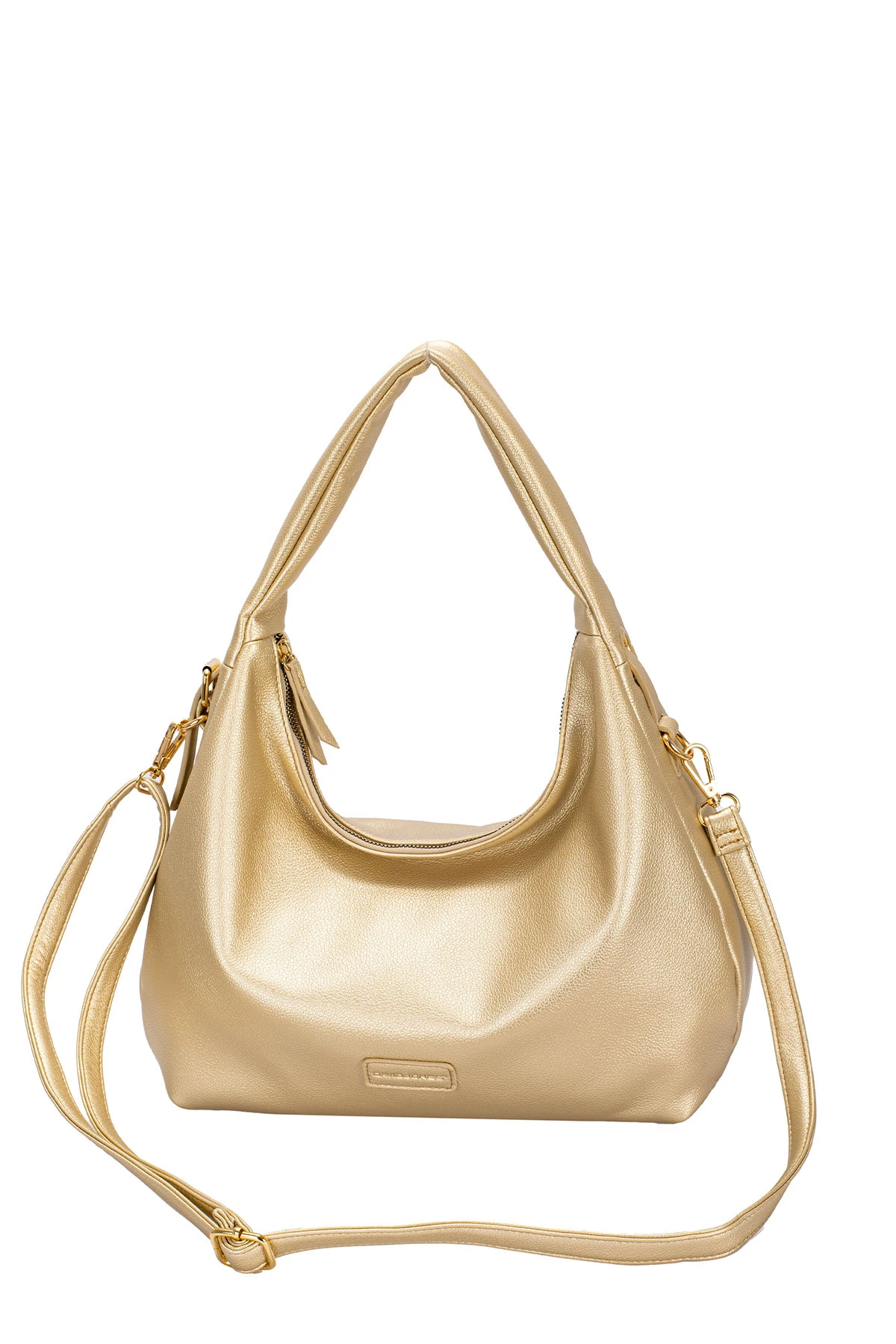 DAVID JONESKadın Omuz Çantası Gold