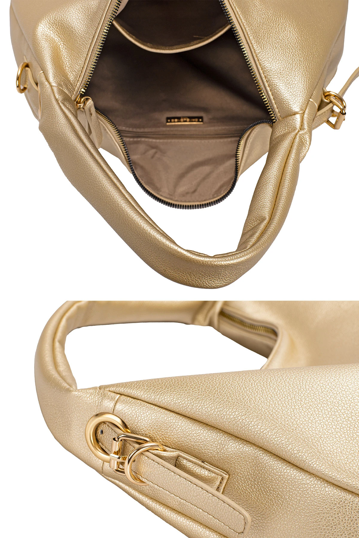 DAVID JONESKadın Omuz Çantası Gold