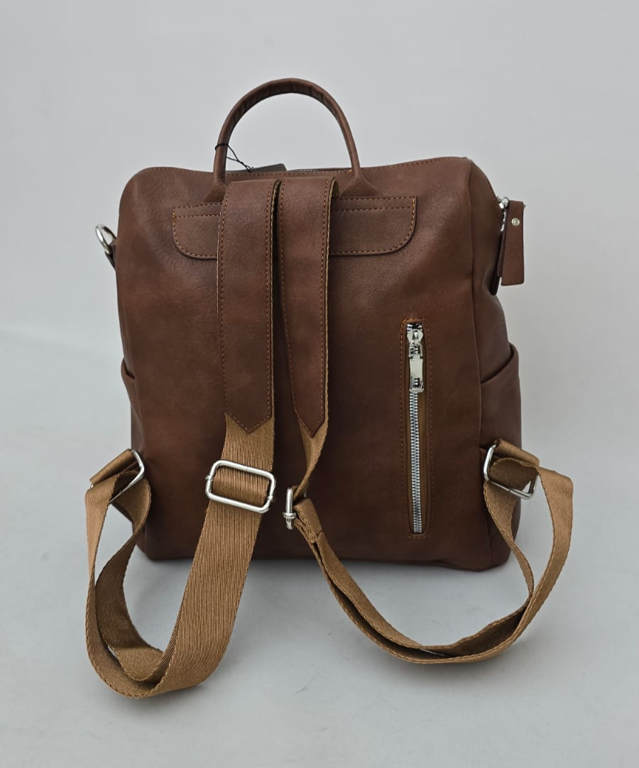 DAVID JONESKadın Sırt Çantası Taba