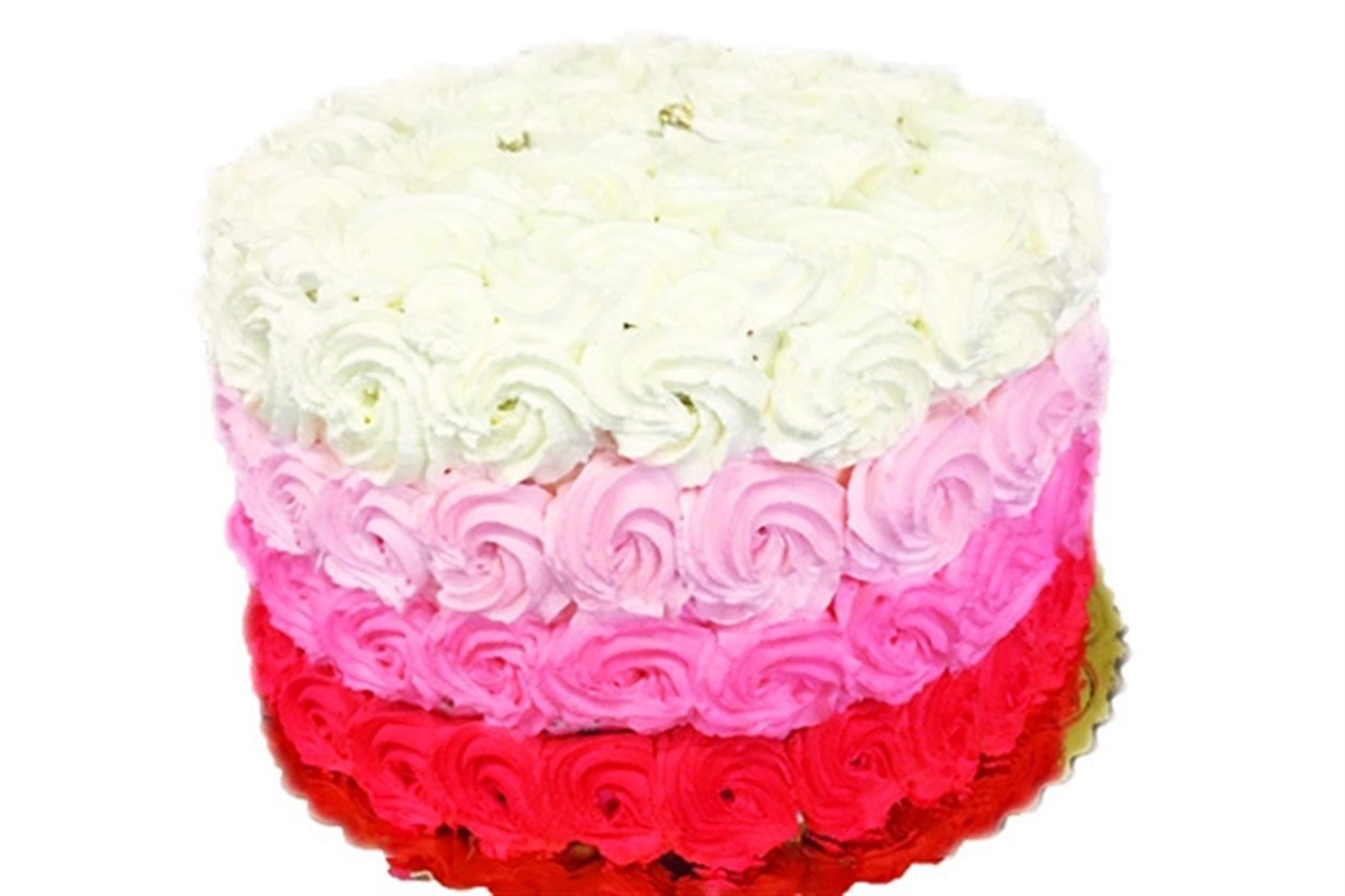 4 Renk Gül Pasta