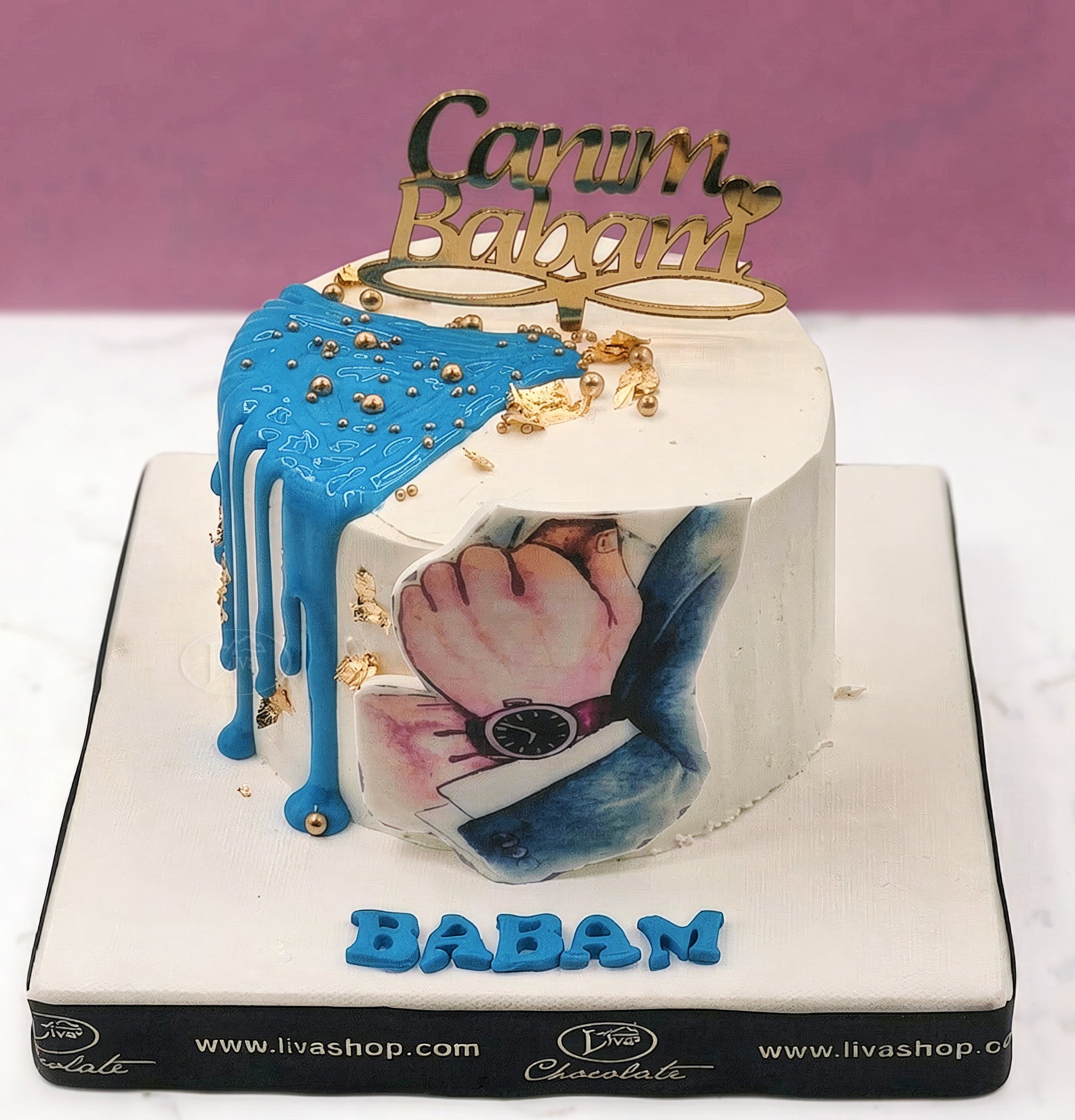 Babam ve Saati Özel Pasta