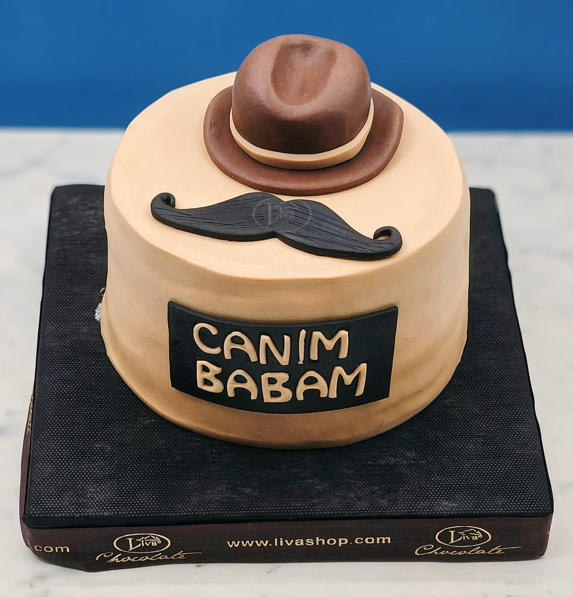 Babam ve Şapkası Özel Pasta