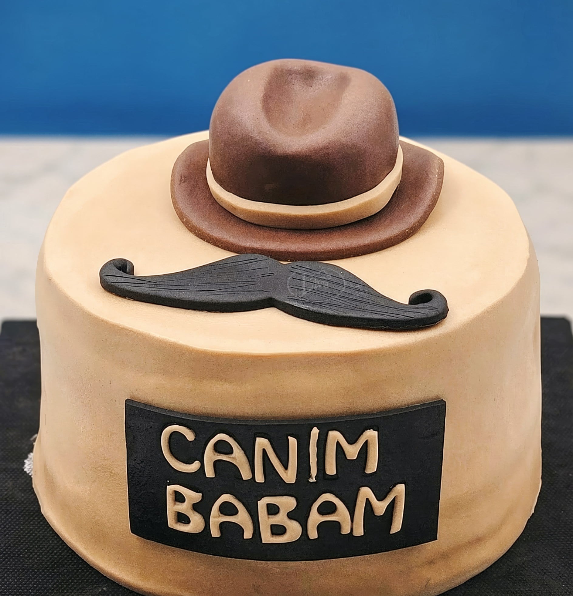 Babam ve Şapkası Özel Pasta