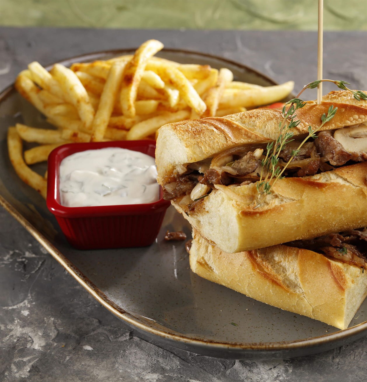 Cheese Steak Sandviç