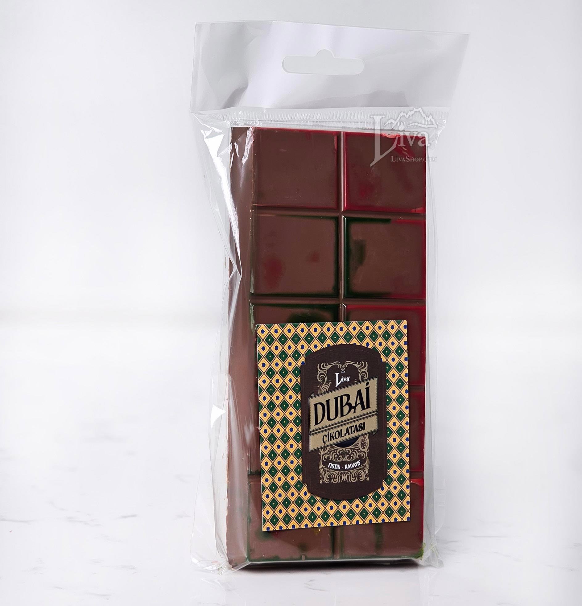 Dubai Çikolatası Tablet Boy 180 Gr
