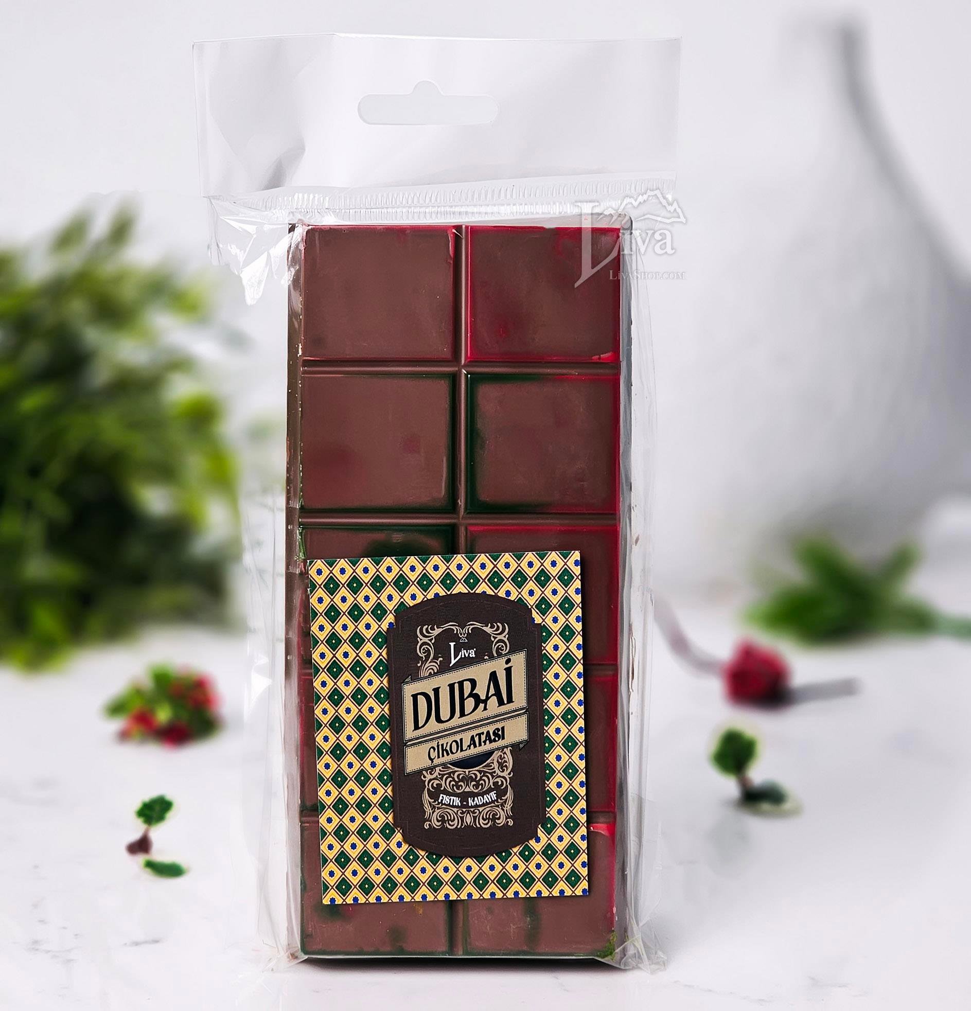 Dubai Çikolatası Tablet Boy 180 Gr