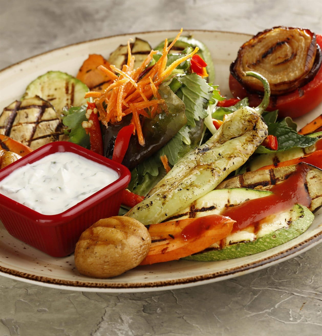 Izgara Sebze Tabağı