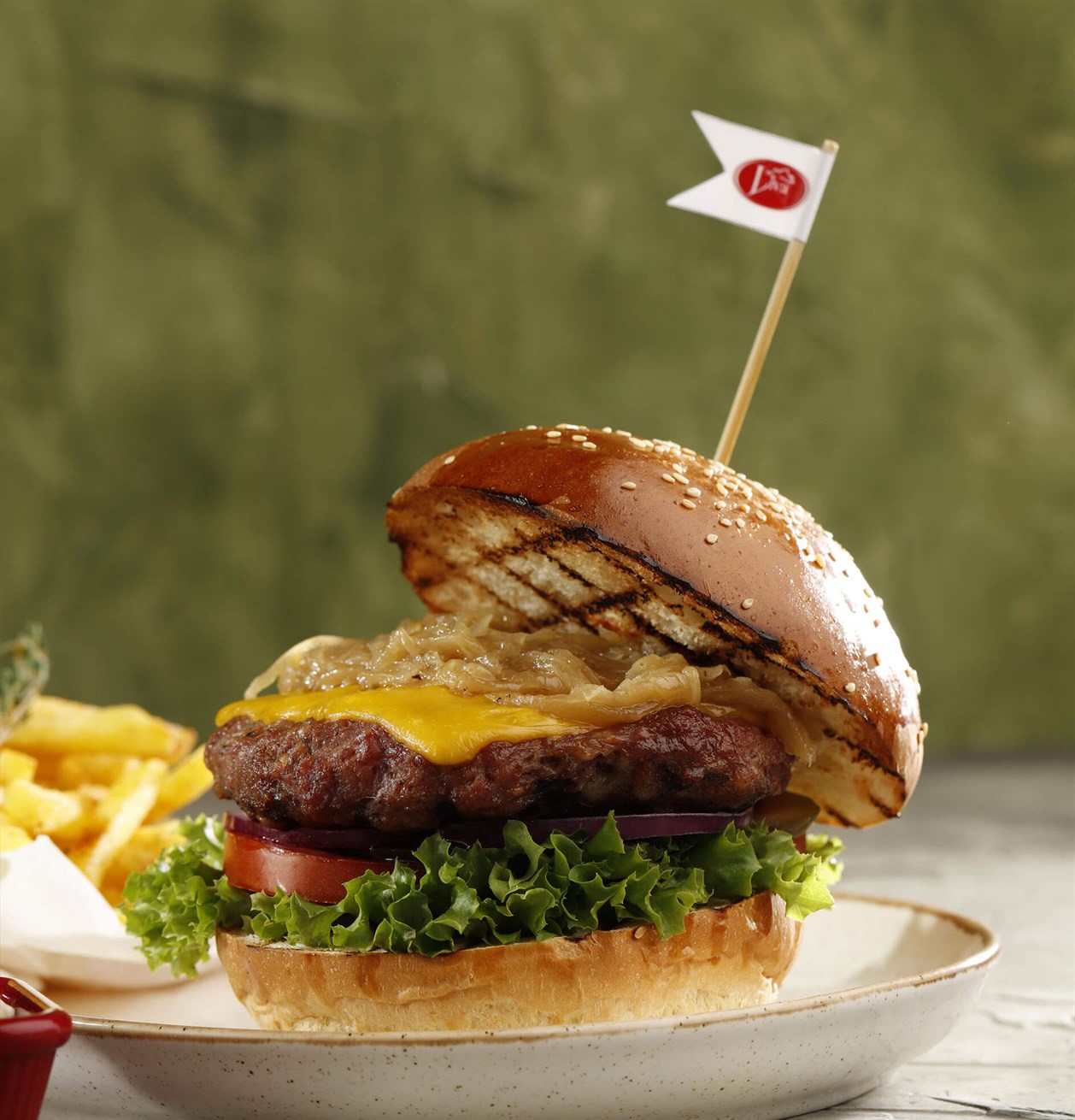 Karamelize Soğanlı Burger