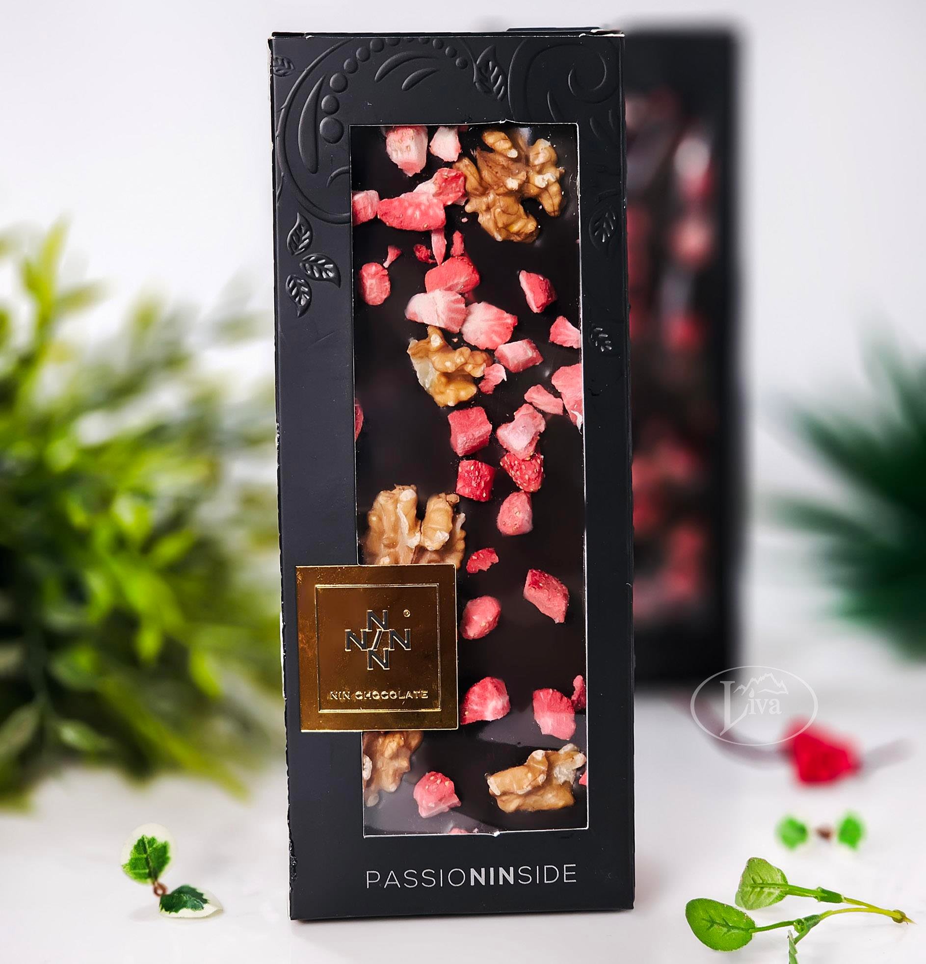 Kuruyemişli Kurutulmuş Meyveli Bitter Tablet Çikolata