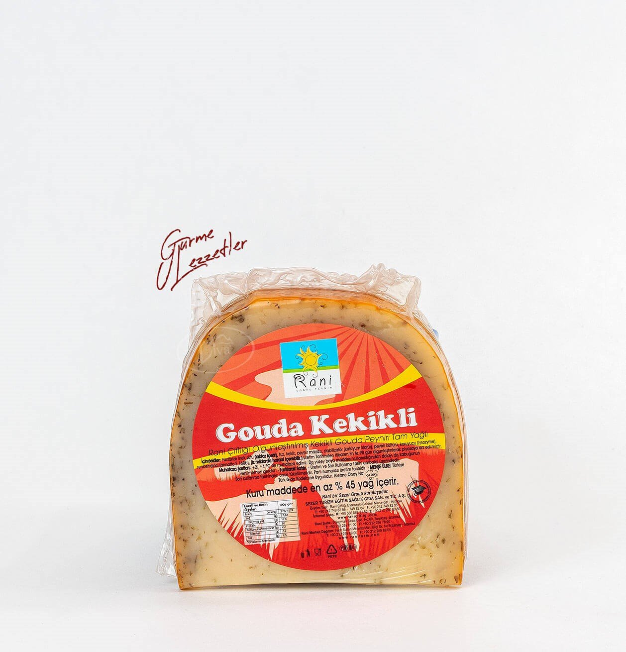 Liva Gurme Gouda Kekikli Peynir 250 Gr 