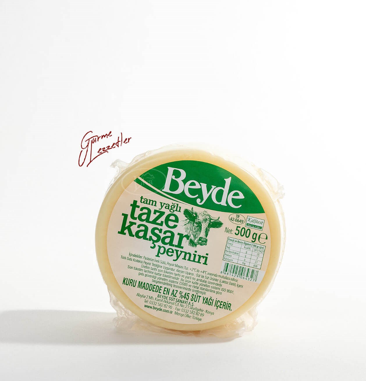 Liva Gurme Kaşar Peynir 500 Gr