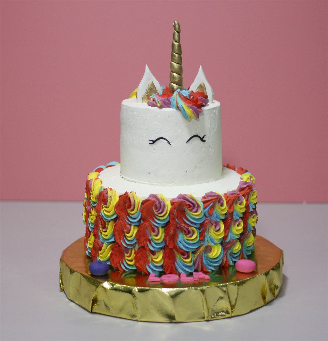 Liva Katlı Unicorn Özel Pasta