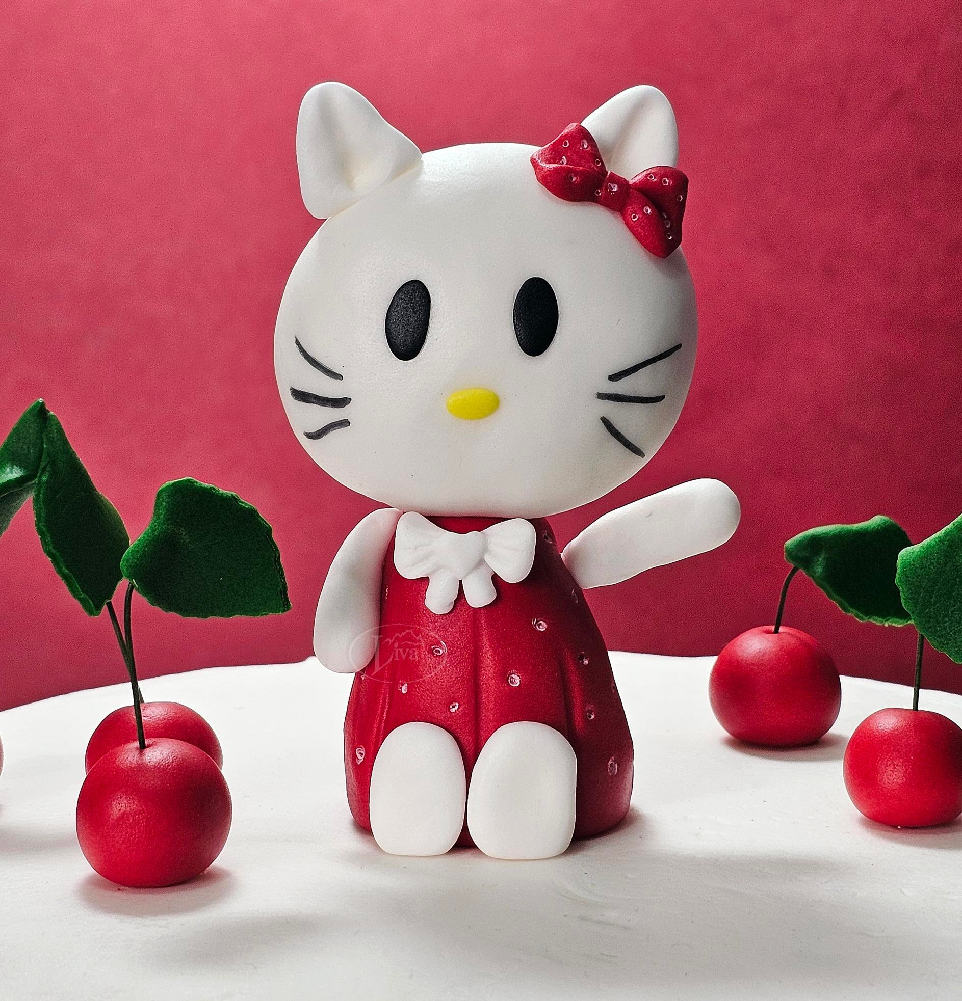 Liva Kitty Kiraz Bahçesi Özel Pasta