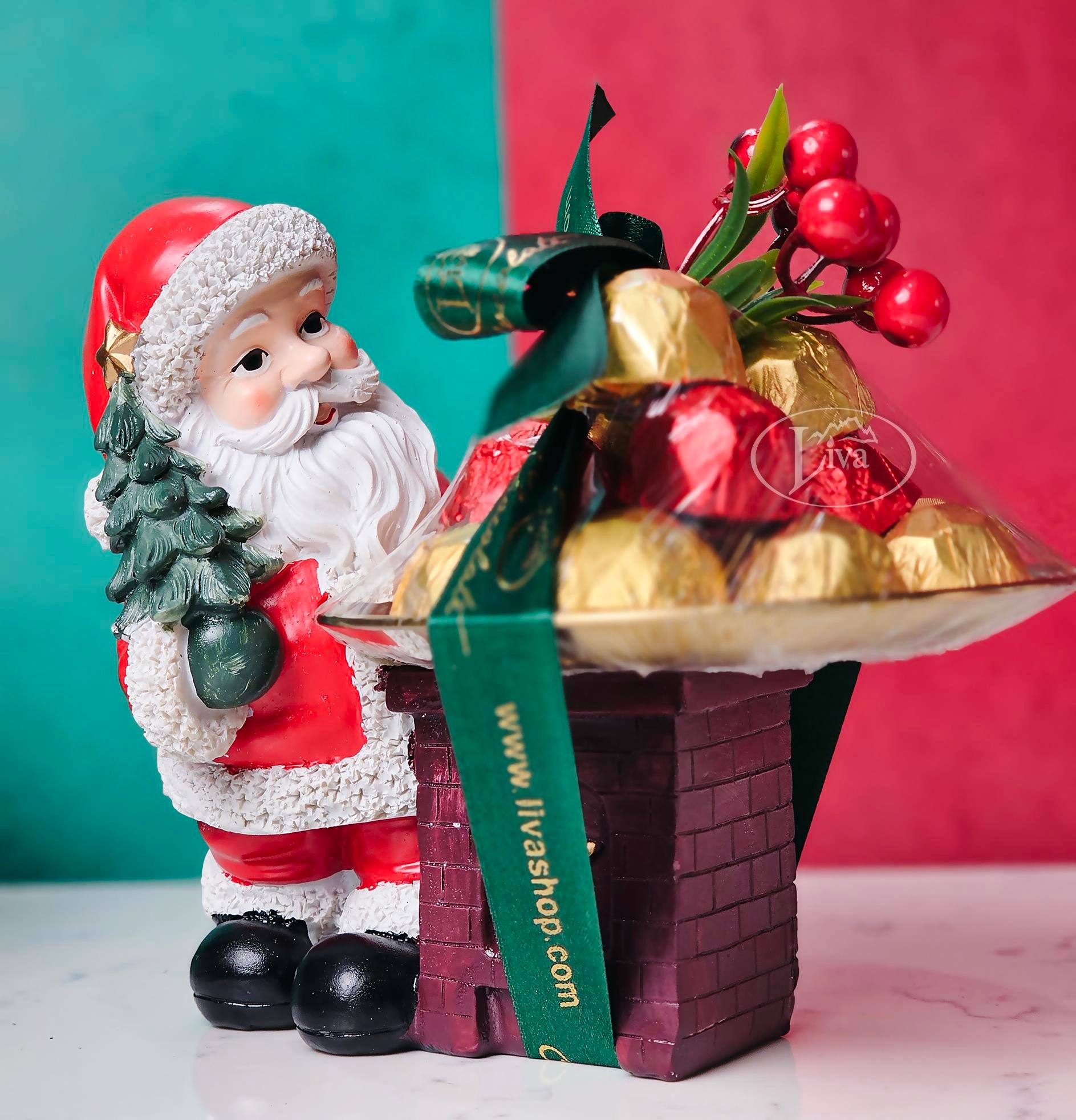 Liva Noel Baba Çikolata İkramlık