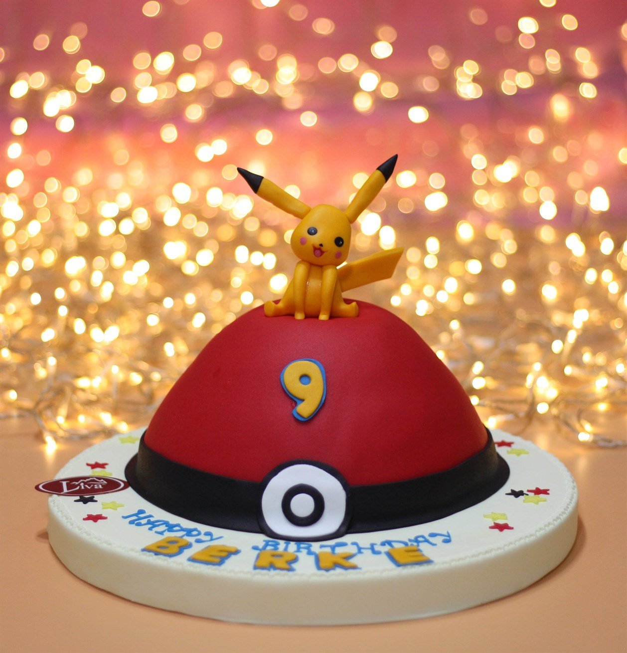 Liva Pikaçu Pokemon Özel Pasta