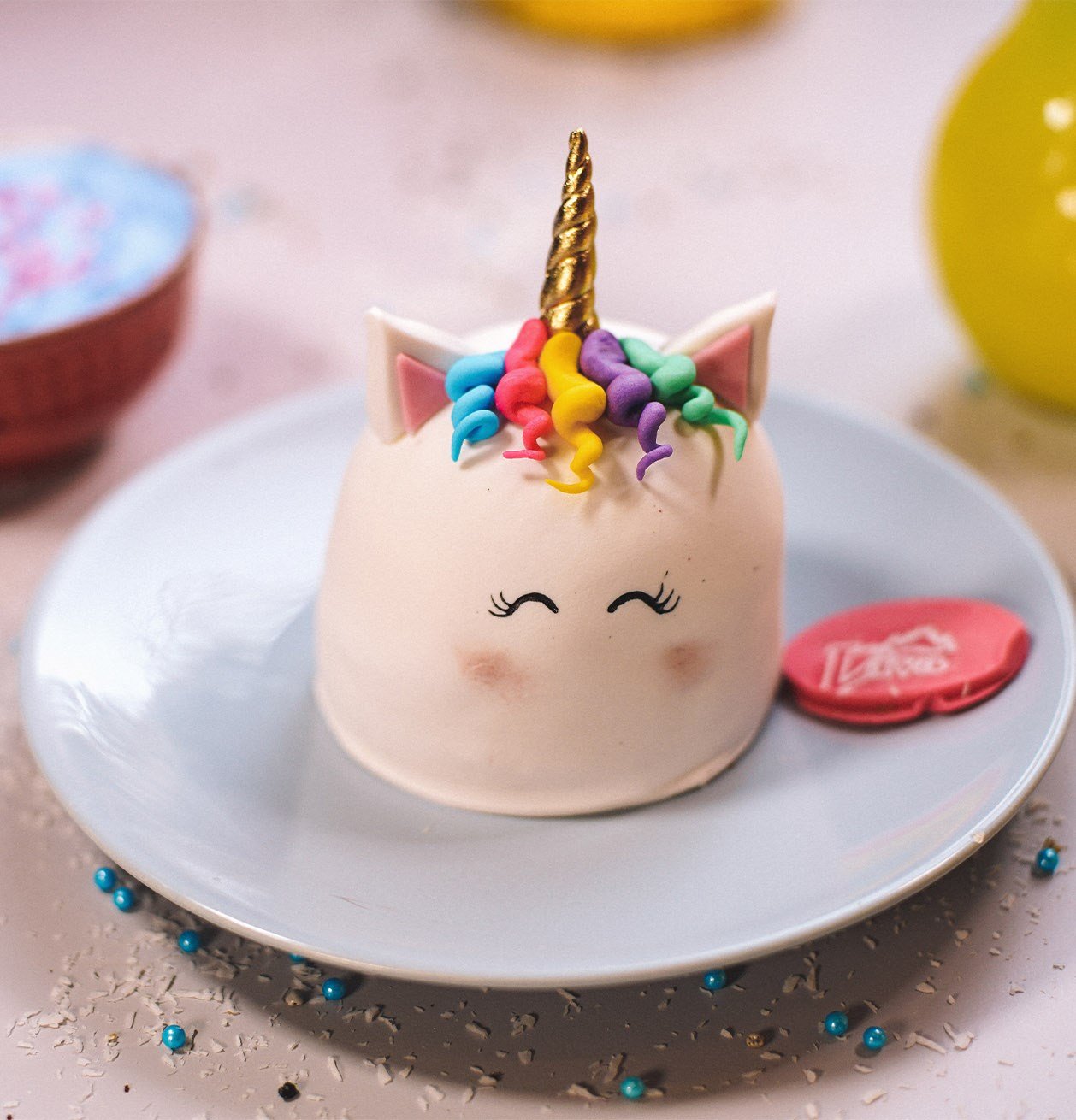 Liva Renkli Unicorn Adet Pasta