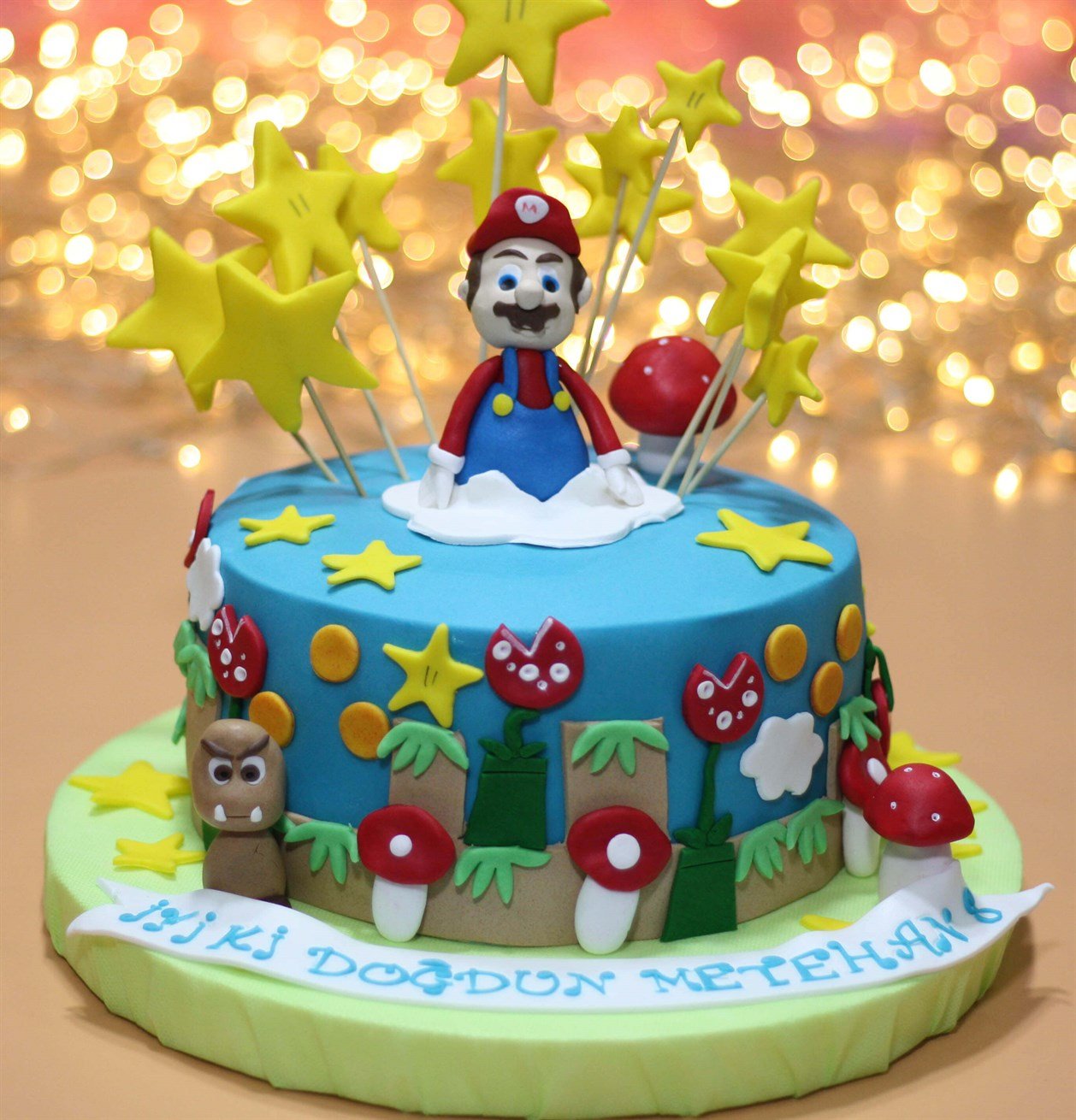 Liva Super Mario Özel Pasta