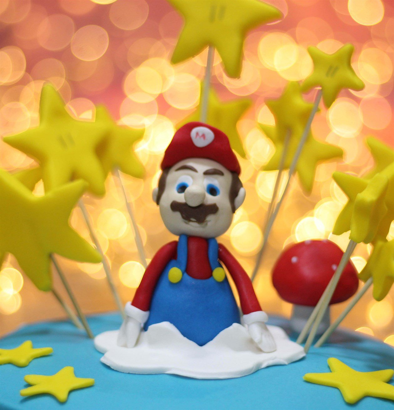 Liva Super Mario Özel Pasta