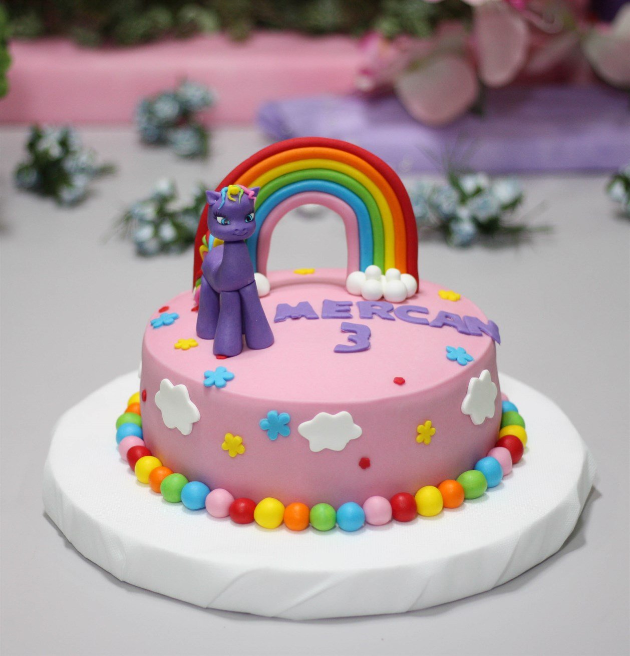 Liva Twilight Sparkle Pony Özel Pasta