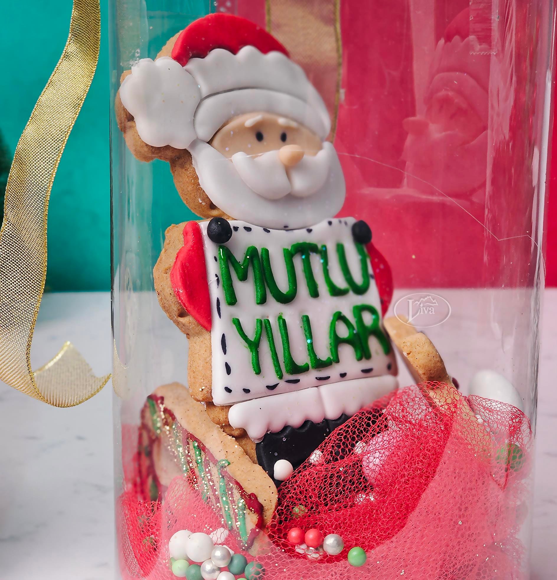 Liva Yılbaşı Mutlu Yıllar Kurabiye Paket