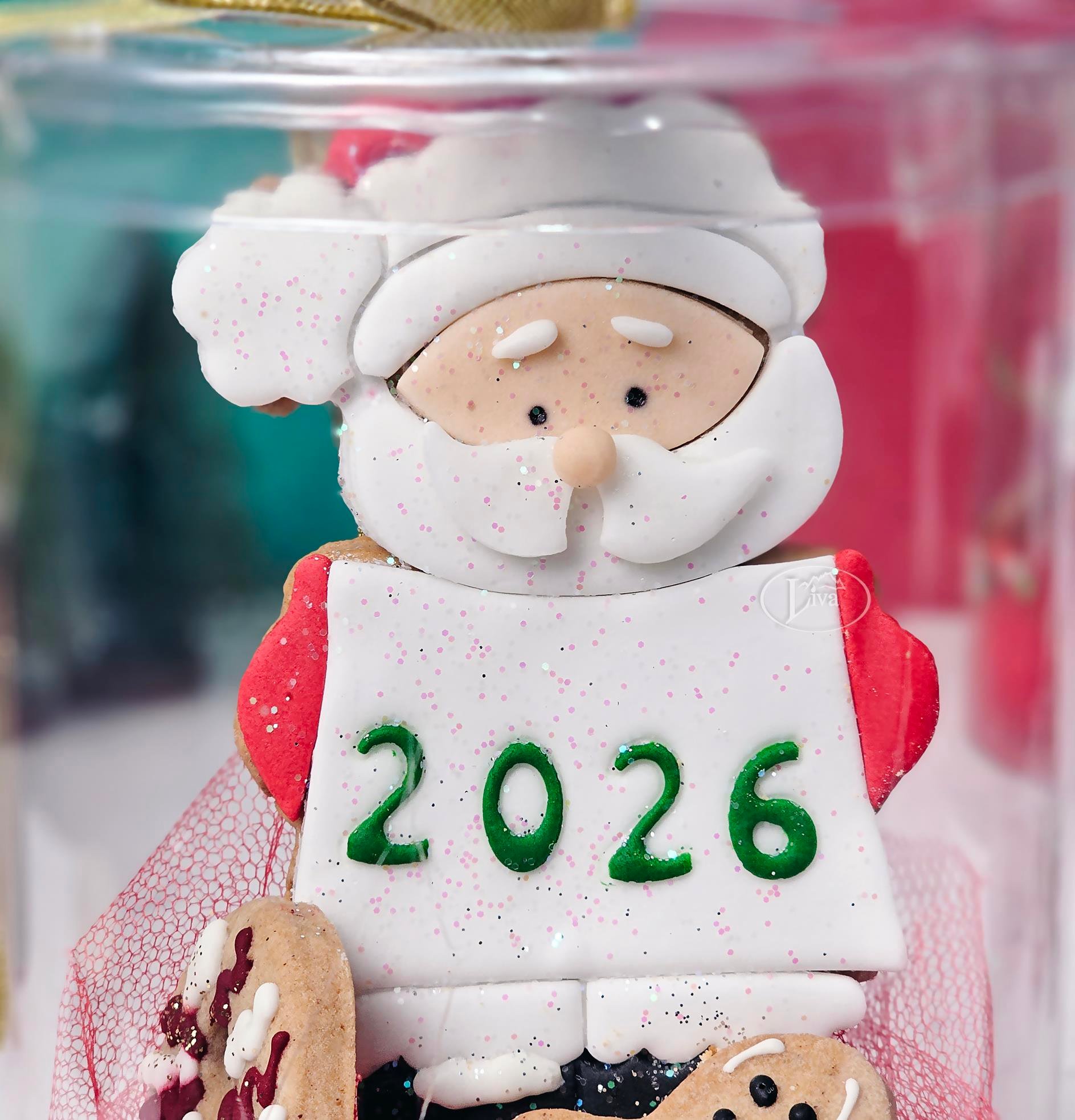 Liva Yılbaşı Noel Baba Kurabiye Paket