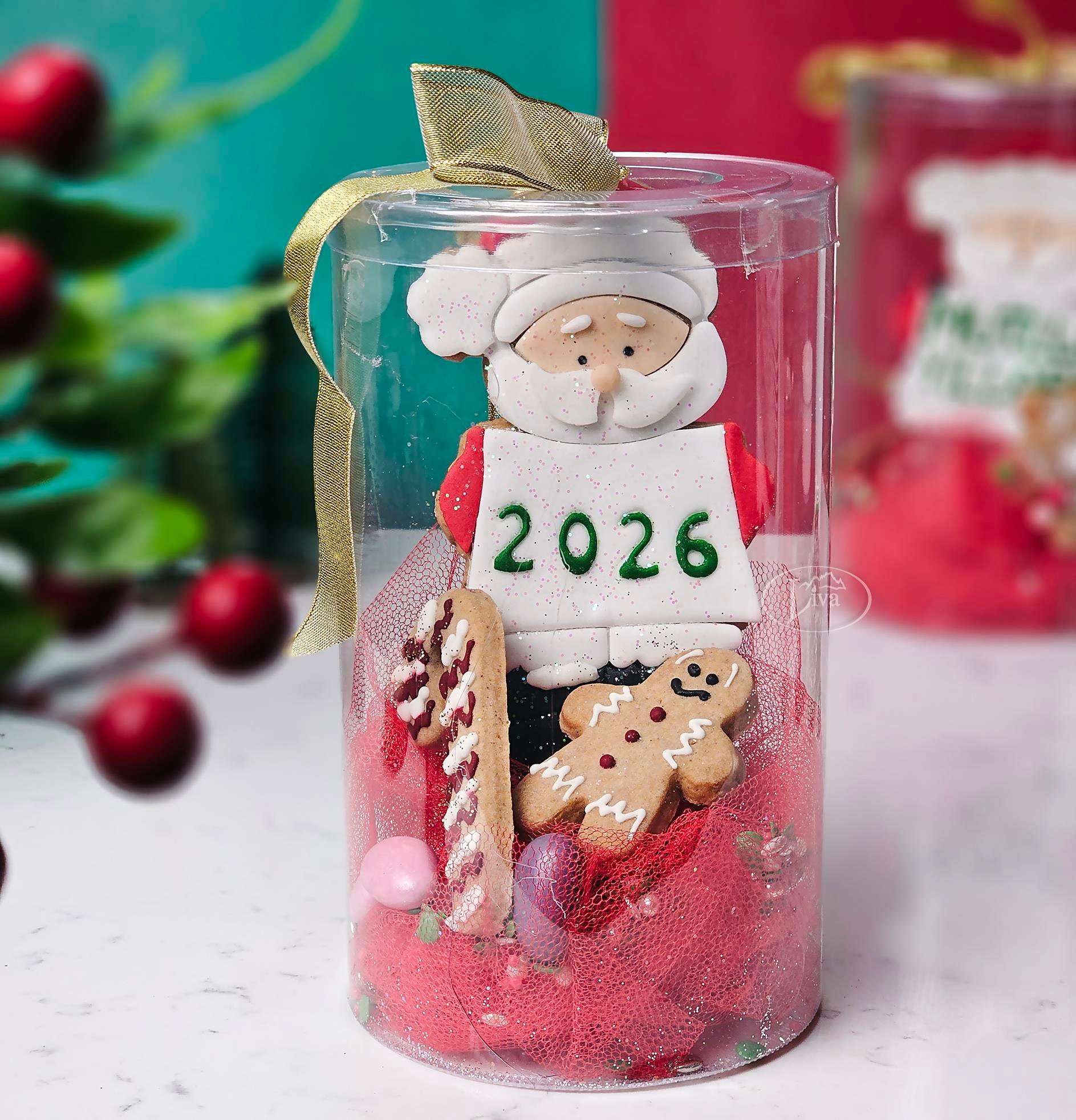 Liva Yılbaşı Noel Baba Kurabiye Paket